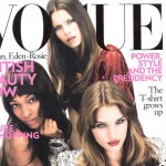 Jourdan, Eden And Rosie Cover Vogue UK In November 2008