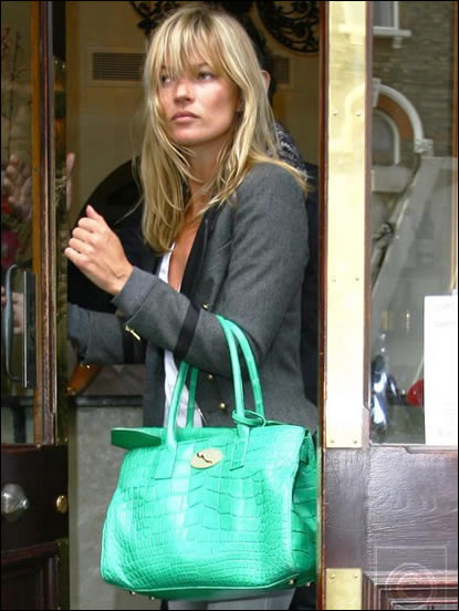 Kate Moss Green Mulberry Bag