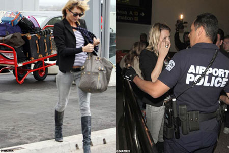 Kate Moss Trouble With Luggage – London’s Heathrow T5 Bags Twilight Zone