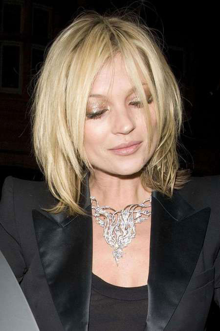 Prom Hair Styles For Short Hair - Layered Cuts - Kate Moss new 90s haircut