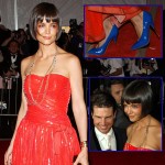 Katie Holmes In Armani At The Met Costume Institute Gala