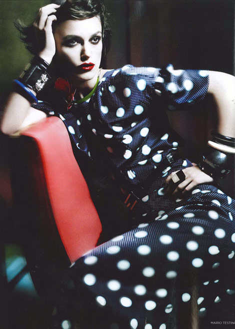 keira knightley style 2011. Keira Knightley Vogue UK