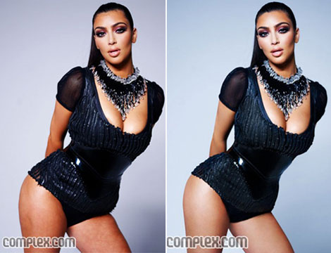 Kim Kardashian Photoshop