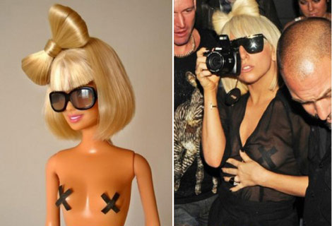 lady gaga hair bow how to. Lady Gaga Barbie ow hair
