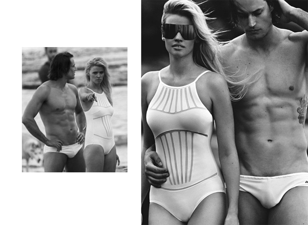Photoshoot Reality Vs Vogue Reality Lara Stone Beach Body