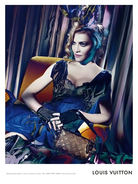 Louis Vuitton Madonna Fall Winter 2009 ad