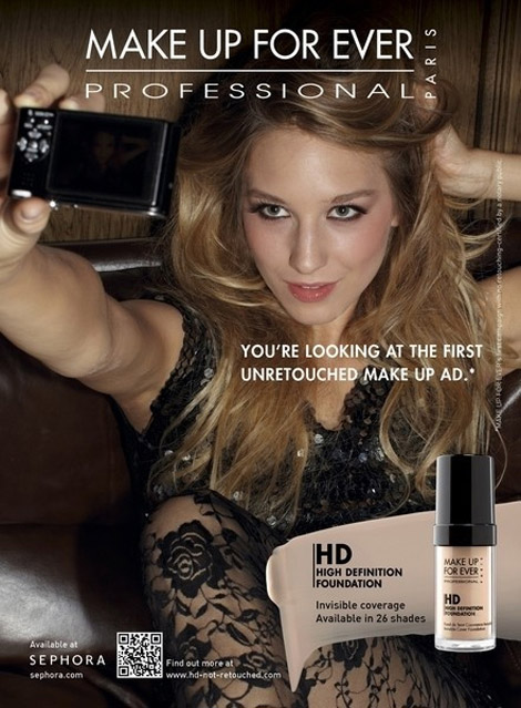 high definition makeup. (HD nοt edited via). Make Up