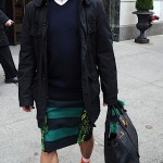 Marc Jacobs Wears Prada Skirt And Shoes
