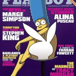 Marge Simpson Playboy November 2009 cover
