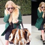 Mary Kate Olsen’s Fur Bag