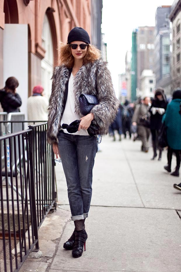 40 Models Winter Street Style Outfits For Inspiration!