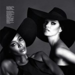 Naomi and Kate by Mert and Marcus For Interview Russia