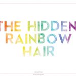 new hair trend hidden rainbow hair