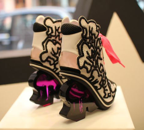 Nicholas Kirkwood Keith Haring shoes collection heels