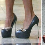Posh high heels and Anne Hathaway high heels