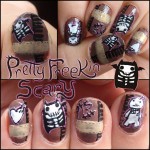 pretty scary nail art