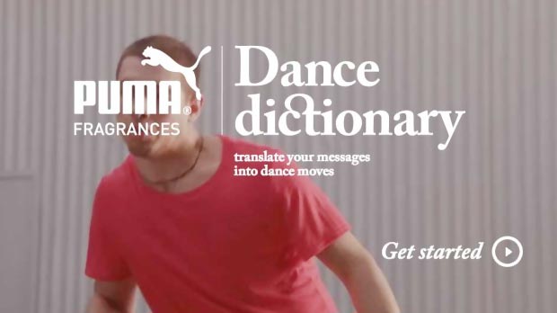 Wear Your Message, Dance Your Words: Puma Dance Dictionary