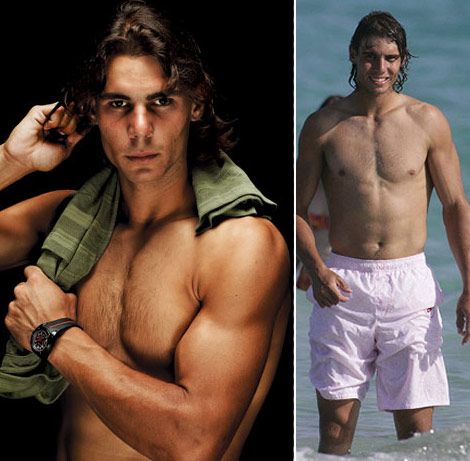 rafael nadal shirtless 2009. Rafael Nadal Shirtless