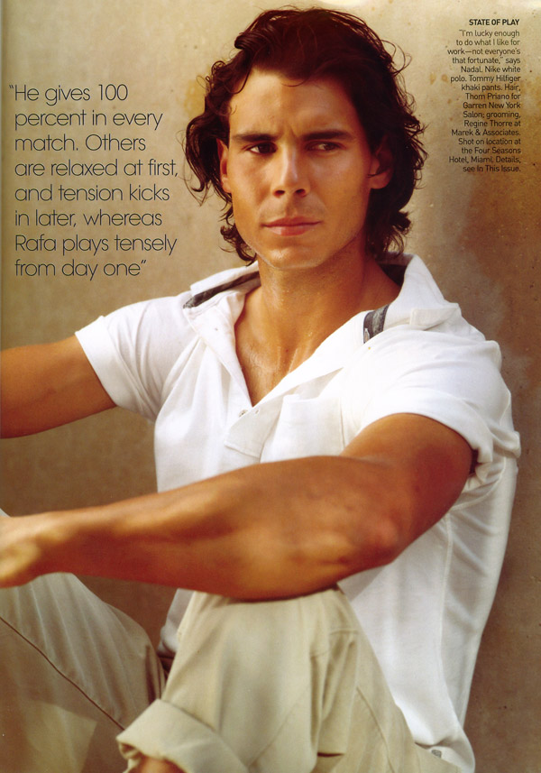 Rafael Nadal Vogue June 2009 Bruce Weber 3