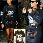 Rihanna’s Christopher Kane Gorilla Print Dress