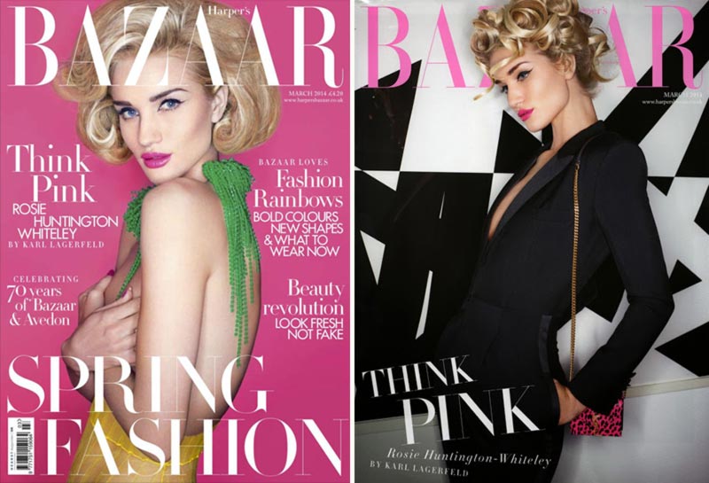 Rihanna, Miley, Emma, Christy & More Covering March 2014 Fashion Magazines