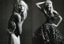 Sasha Pivovarova by Hedi Slimane for French Vogue April Issue