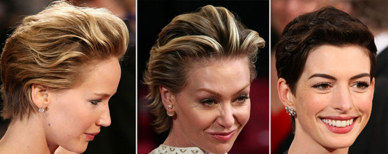 2014 Oscars Hairstyles: Glam Up Short Hair Like Charlize, Jennifer, Anne & More!