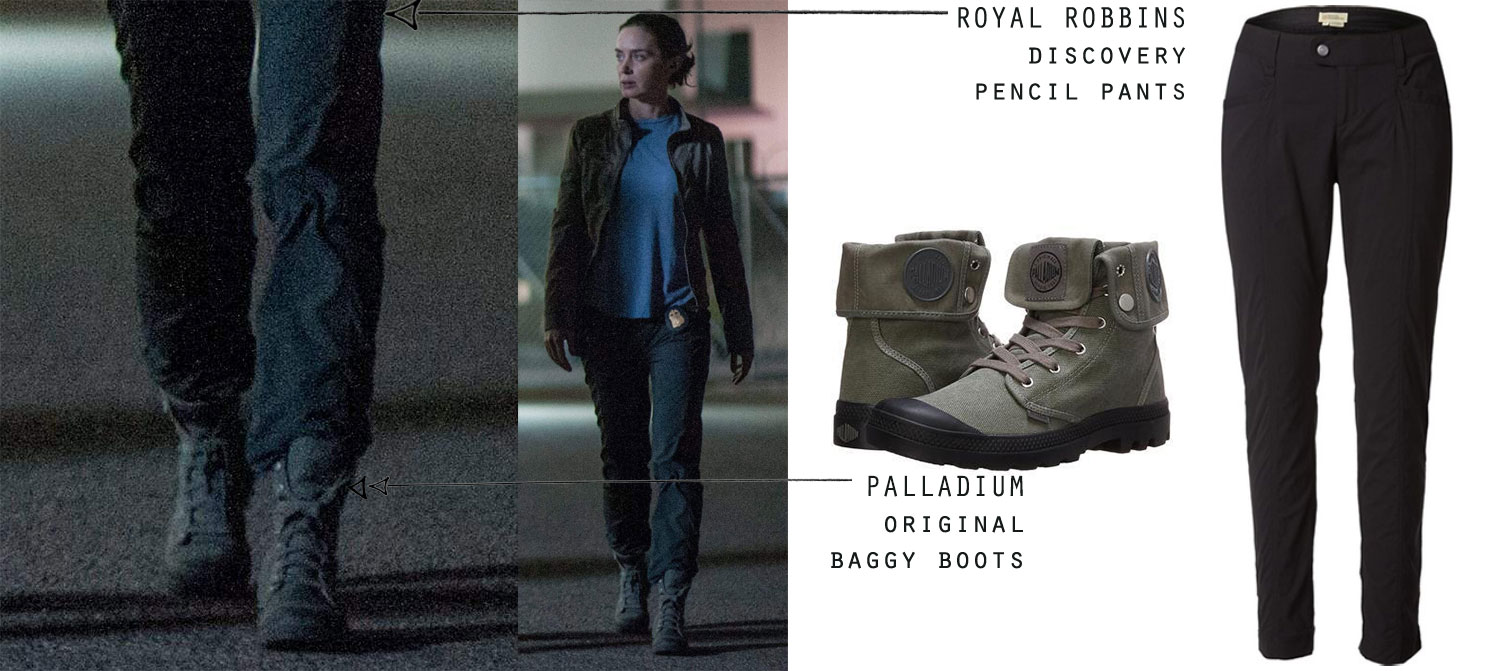 What They Wear In Sicario: Emily Blunt, Benicio Del Toro