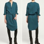summer to fall transition dress shirt dress from Humanoid