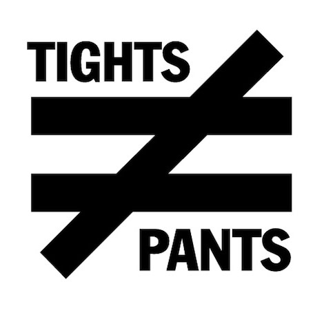 tights as pants. Tights are pants? Or not?