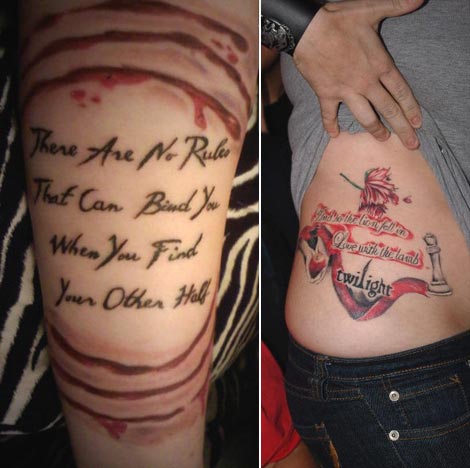  parents know about all this twilight skin love? (via). Twilight Tattoo 4