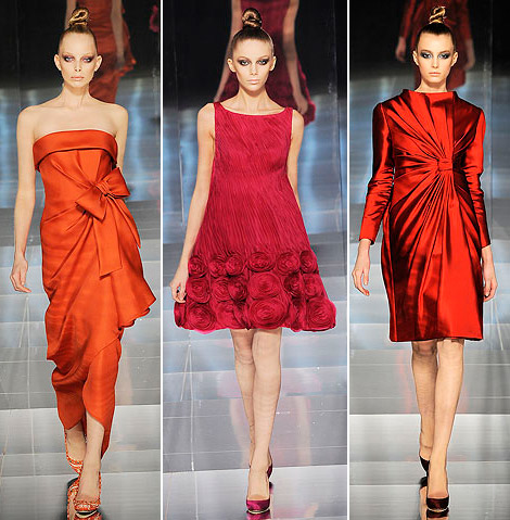Valentino Haute Couture Spring 09 red