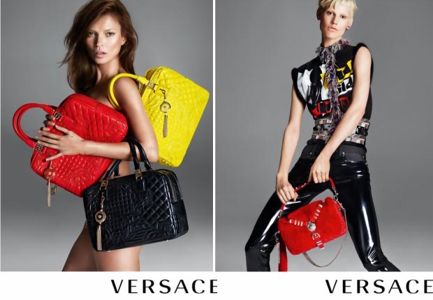 Kate Moss Turns Back Time In New Versace Ad Campaign