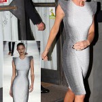 Victoria Beckham’s Alexander McQueen Resort 2009 Dress