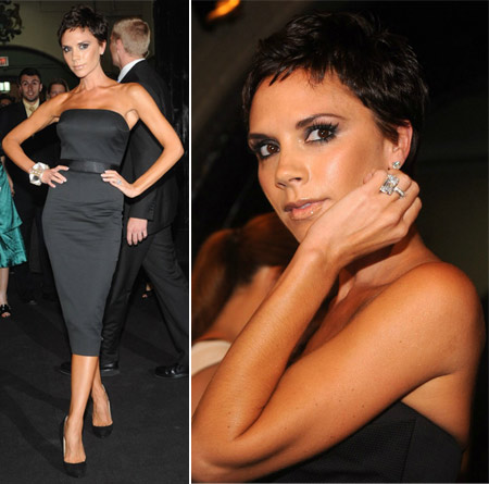 UPDATE Here's a new sighting allowing a better view on Victoria Beckham's