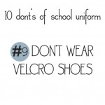 10 donts of school uniforms no9 shoes