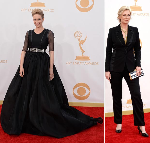 2013 Emmy Awards Red Carpet Vera Farmiga Jane Lynch