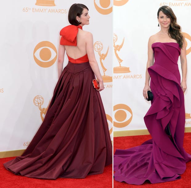 2013 Emmy dresses Michelle Dockery Linda Cardellini