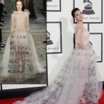 2014 Grammy Awards Katy Perry dress Valentino couture