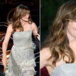 2014 Oscars fashion Jennifer Garner hair makeup jewelry