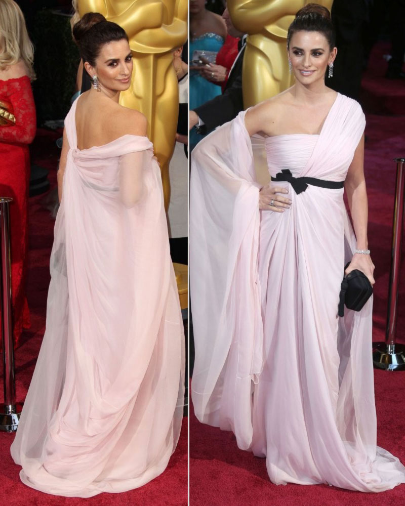 2014 Oscars fashion Penelope Cruz Giambattista Valli dress