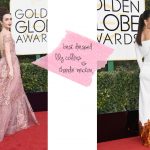 2017 Golden Globes dresses Lily Collins Thandie Newton