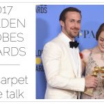 2017 Golden Globes Red Carpet Ryan Gosling Emma Stone