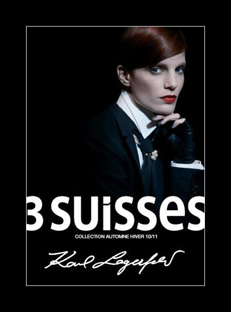 3 Suisses Karl Lagerfeld cover