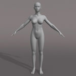 3D model female