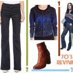 70s outfit inspired by Jennifer Connelly Vuitton