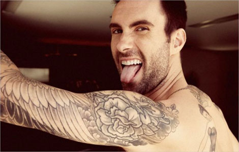 Adam Levine tattoos