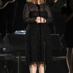 Adele on stage 2012 Grammy Awards concert