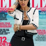 Adriana Lima Elle October 2011 cover