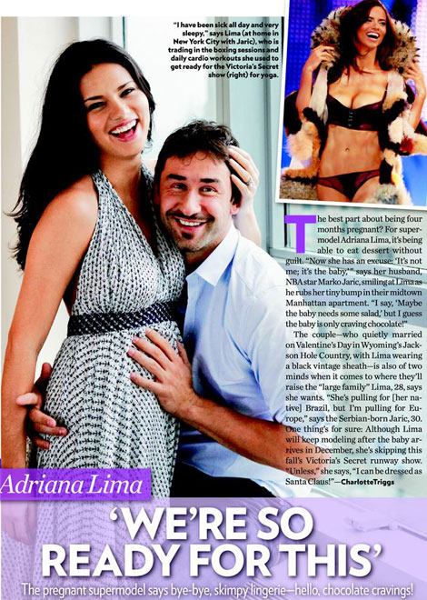 Adriana Lima pregnant again